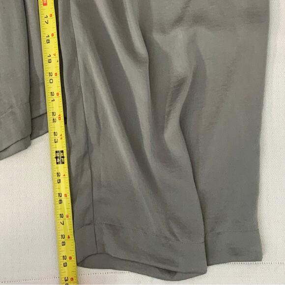 Nic + Zoe Soft Drape Wide-Leg Pant In Tarragon NWT size 10 - Picture 8 of 9